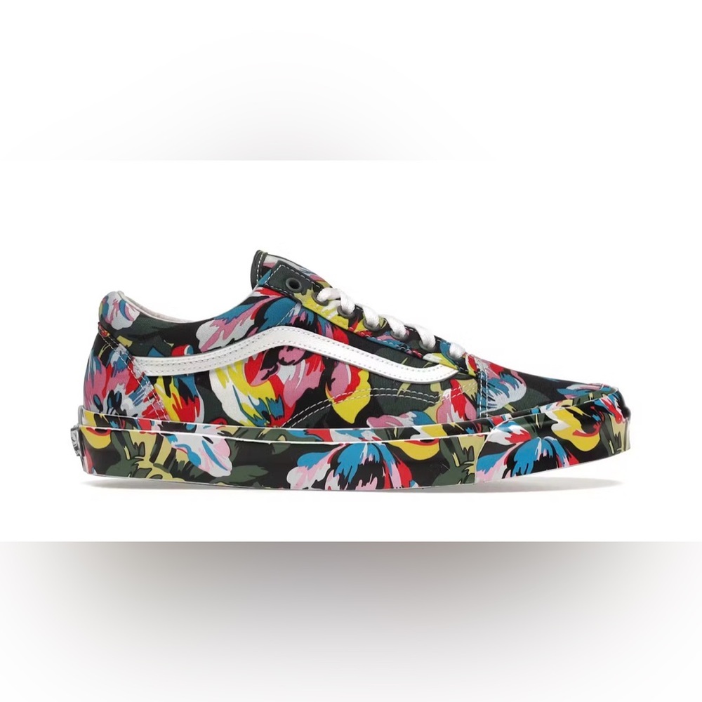 Kenzo Multicolor Floral Sneakers
